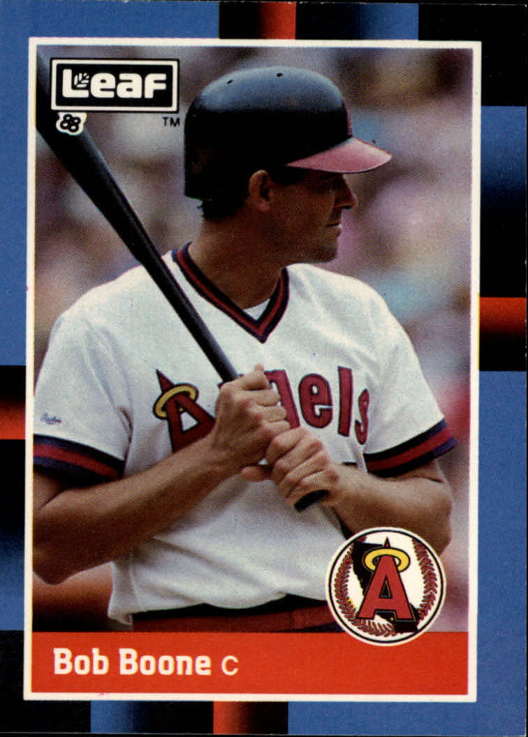 1988 Leaf/Donruss Baseball Cards       151     Bob Boone